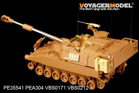 Voyager model metal etching sheet PE35541 M109A6 etching parts for escalation retrofitting of "chivalrous" self propelled howitzer (T/I)