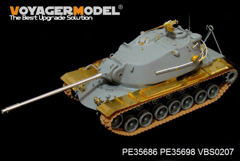 Voyager PE35686 Metallic etching for upgrade and Transformation of M103A1 heavy tanks