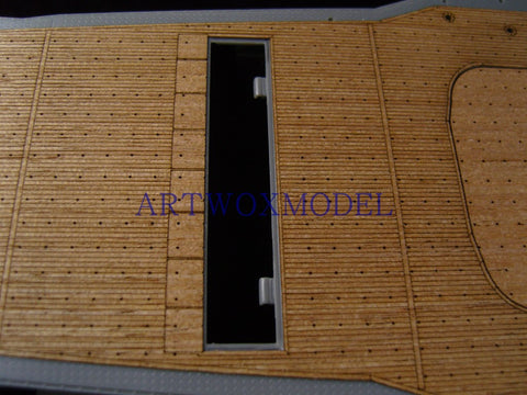 Artwox model wooden deck for Fujimi 600048 old Japanese Navy aircraft carrier Rui wood deck AW10027