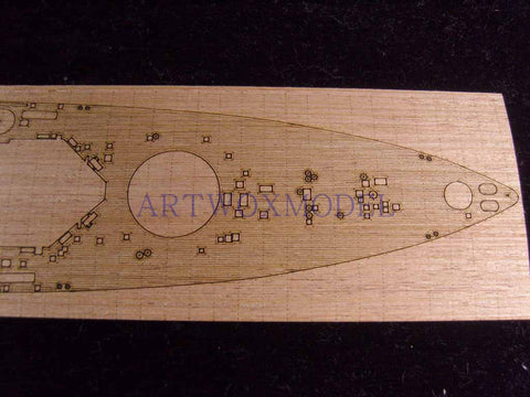 Artwox model wooden deck for Airfix a06205英国乔治五世战列舰木甲板aw50027