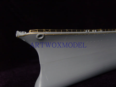 Artwox model wooden deck for Tamiya 78025 big and battleship new PE suite wooden decks AW10050A