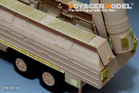 Voyager PE35732 SS-23 "spider" tactical ballistic missile launcher upgrade metal etch parts