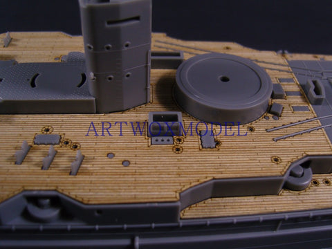 Artwox model wooden deck for Fujimi 600017 Japan High Speed Battleship Hazel Wood Deck AW10084