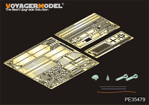 Voyager model metal etching sheet PE 35479 chaser - Starr plans to expel metal etching kit for chariot upgrade