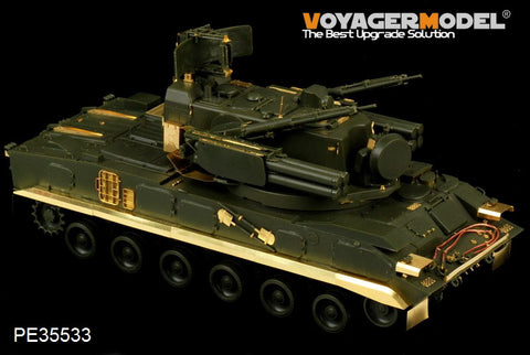 Voyager PE35533 2S6M "Tunguska" artillery integrated mobile air defense system metal etching