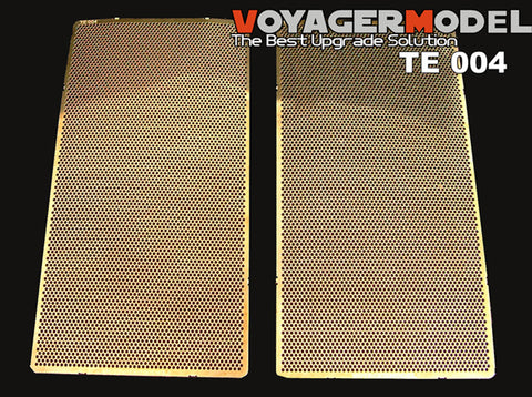 Voyager model metal etching sheet TE004 circular net (small mesh)