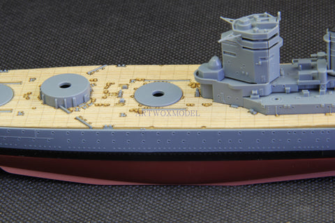 Artwox model wooden deck for MENG PS-001 British Rodney Battleship Wood Deck AW20165