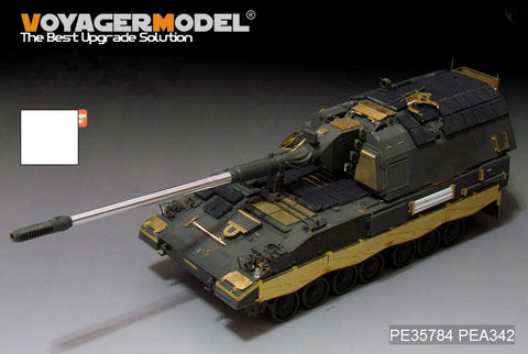 Voyager model metal etching sheet PE35784 modern German PzH 2000 self propelled grenade armored basic parts