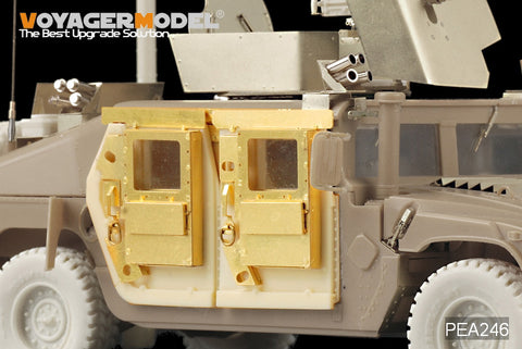 Voyager model metal etching sheet PEA246 M1114 Hummer heavy armoured doors (metal resin parts)