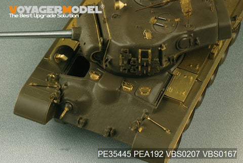 Voyager PE 35445 t26e4 " super Pershing" heavy chariot metal etcher for upgrade ( for t club )