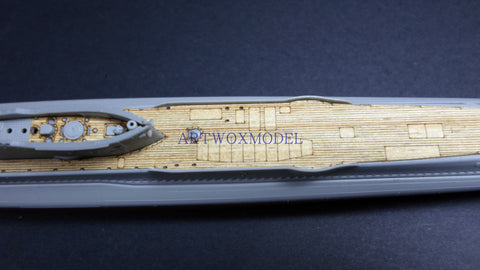 Artwox model wooden deck for AFV se73514 - 27 submarine a - standard mounted wooden deck aw 10102