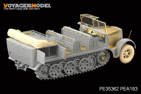 Voyager model metal etching sheet PE35362 SD. kfz.78 tons semi-track tractor prophase metal etching part ( dragon )