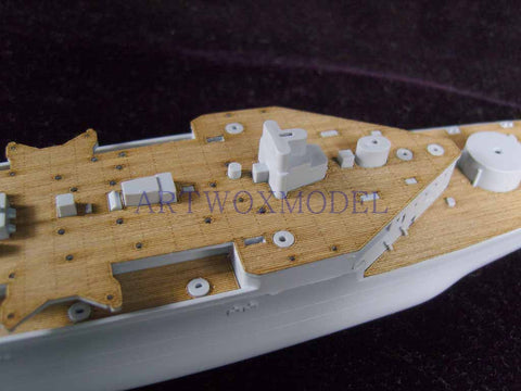 Artwox model wooden deck for Airfix A04202 British Navy cruiser USS Hood wooden deck AW50020