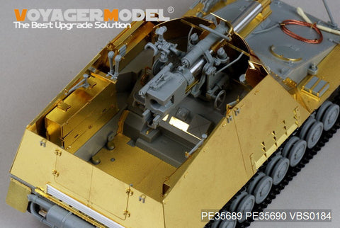 Voyager PE35689 rhinoceros 8.8cm metal etch for upgrading and upgrading of anti-tank guns (dragon)