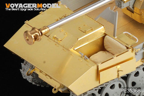 Voyager model metal etching sheet PE35368 Steyr RSO chassis carries PaK40/4 self propelled artillery cockpit retrofit etch.