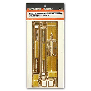 Voyager model metal etching sheet PE35108 IV type B/C tank wing upgrade etched sheet (with Veyron 6297)