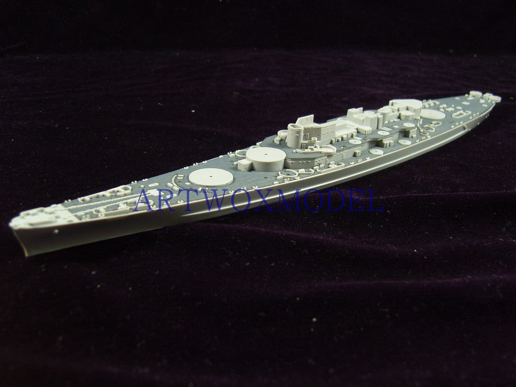 Artwox model wooden deck for Trumpeter 05734 Battleship BB-55 Blue Wood Deck AW20019