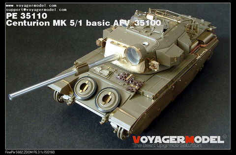 Voyager PE 35110 centurion mk.5 / 1 metal etcher for upgrading main battle tank