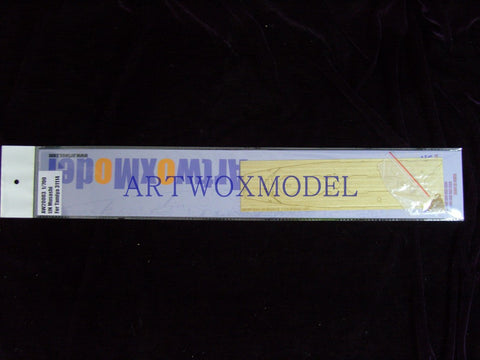 Artwox model wooden deck for Tamiya 31114 Japanese battleship AW20003