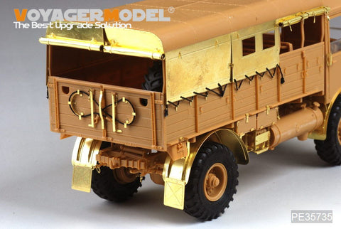 Voyager model metal etching sheet PE35735 AEC "Matador" artillery tractor traction medium term upgrade using metal etched parts