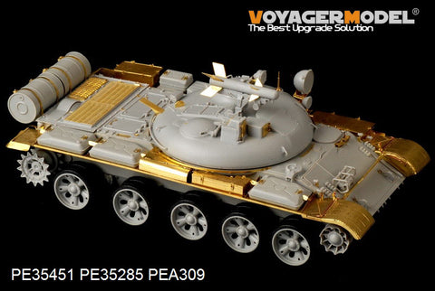 Voyager model metal etching sheet PE3551 Metal etching for upgrading of Soviet IT-1 missile tanks