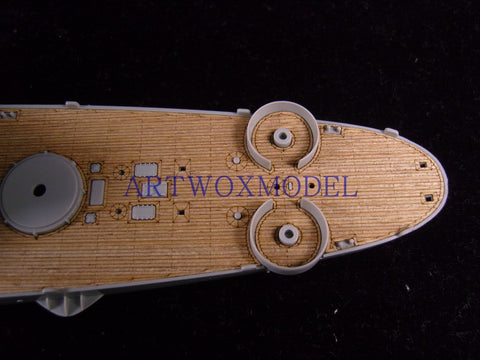 Artwox model wooden deck for trumpeter 05310 San Francisco cruiser 1944 wooden deck AW10068