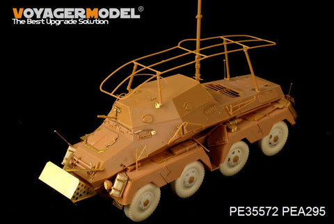 Voyager model metal etching sheet PE35572 Sd.kfz .2638 round armoured reconnaissance vehicle upgrade metal etching parts