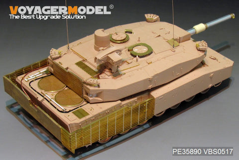 Voyager model metal etching sheet PE35890 modern German Leopard 2A4 revolution 1 Main Battle Tank basic transformation parts