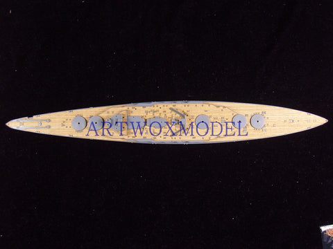 Artwox model wooden deck for Fujimi 401041 Japanese Navy Sky City cruiser wooden deck AW20034