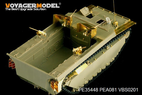 Voyager model metal etching sheet PE35448 LVT-4 "buffalo" amphibious armored vehicles upgraded with etched parts (AFV)