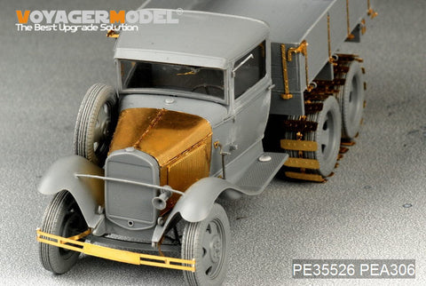 Voyager model metal etching sheet PE3526 Metal etching parts for upgrading of Soviet GAZ-AAA three-axle truck