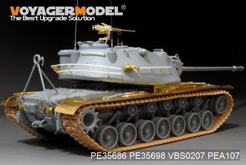 Voyager PE35686 Metallic etching for upgrade and Transformation of M103A1 heavy tanks