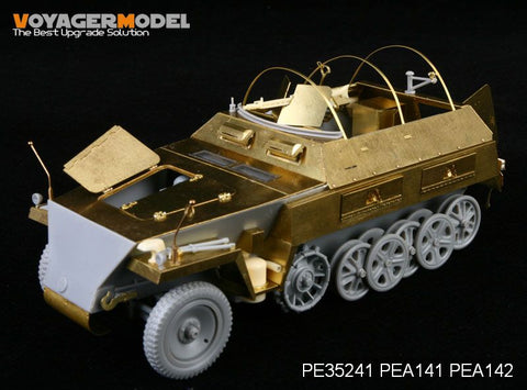 Voyager PEA142 Sd.Kfz.250 NEU half-track armoured vehicle deck modification metal etching