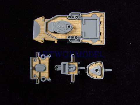 Artwox model wooden deck for Tamiya 77518 German Shane Khost battle cruiser wooden deck AW20050