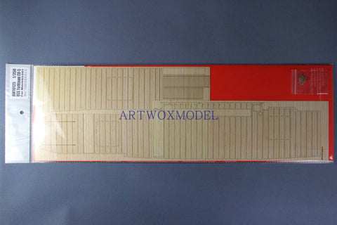 Artwox model wooden deck for Merit 65301 US aircraft carrier CV-5 York City 1943 Wood Deck AW10125A