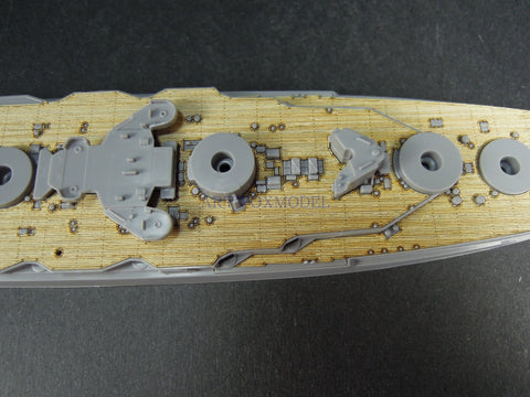 Artwox model wooden deck for Qingdao society 050880 Japanese Navy ship 1938 AW20122