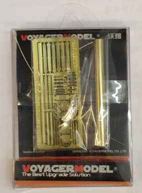 Voyager model metal etching sheet PE A070 Leopard / Cheetah tank gun cleaning bar receiver metal etching pieces