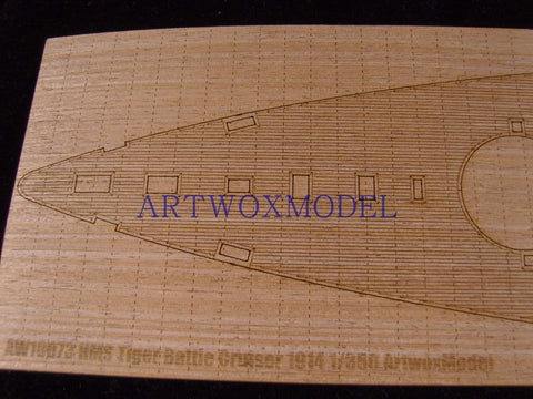 ARTWOX Model Wooden Deck for /Combrig3534FH tiger battleship cruiser wooden deck AW10073