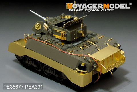 Voyager PE35677M3A3 Metallic etching Kit for upgrade and Transformation of Light vehicle "Stuart"