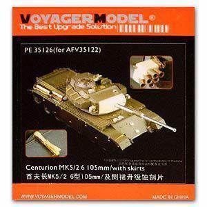 Voyager PE35126 centurion MK.5/2 6 upgrade of main battle tanks using metal etched parts