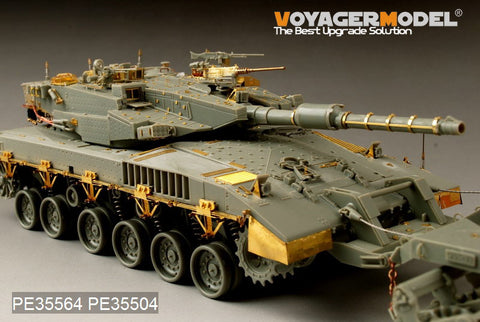 Voyager model metal etching sheet PE 35564 Merkava Mk .3 BAZ main battle tank and mine clearance roll upgrade etching parts