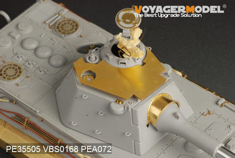 Voyager PE35505 World War II German E-50 plan upgrade of the chariot with metal etch (trumpeter)