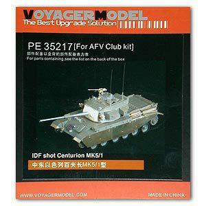 Voyager PE35217 Shawt. Centurion Mk .5 / 1 Metal etching kit for upgrading main battle tanks