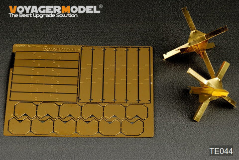 Voyager model metal etching sheet TE044 World War II steel rhombic anti-horse metal etching