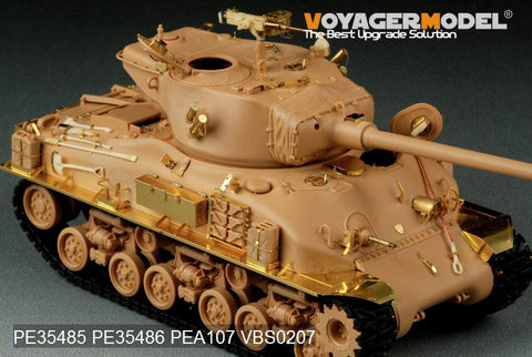 Voyager model metal etching sheet PE 35485 M51 "Israel Sherman" medium-sized tank upgrade metal etching pieces