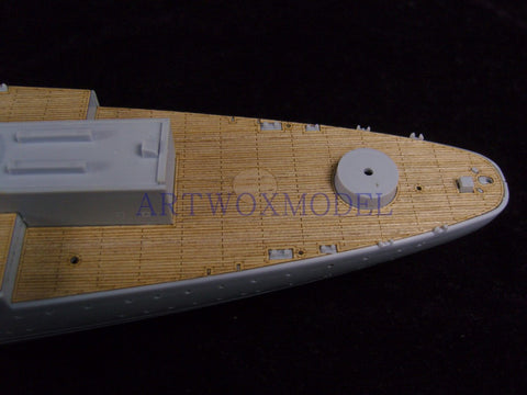 Artwox model wooden deck for Heller 81073 Dunkirk battleship wooden deck AW50018