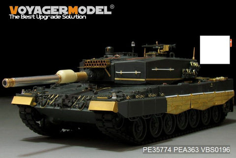 Metal etching for Voyager model metal etching sheet PE35774 Modern Leopard 2A4 main Battle Tank upgrade (M)