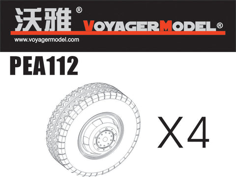 Voyager pea112 SD. kfz.234 resin gravity wheel model 3 for wheeled armored vehicles