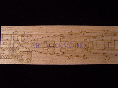 Artwox maquette MQ - 4050 Aphrodite cruiser wood deck aw 50002