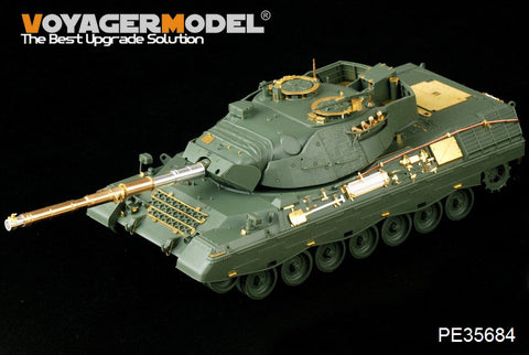 Voyager Model etching sheet PE35684 Modern German Leopard 1A5 main battle tank(including smoke bomb, barrel, antenna)